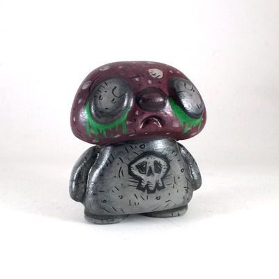 Crying Shroom Boy 3D printed figure w/display case