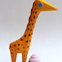 Yellow Giraffe with spots-2