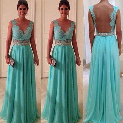 Prom dresses long,bridesmaid dresses a-line v-neck sleeveless chiffon with lace prom dresses evening dresses 871