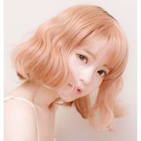 Japanese sweet curly wig - Thumbnail 1