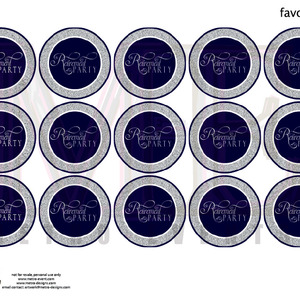 Silver Retirement Party Invitations