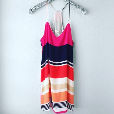 Striped Shift Dress