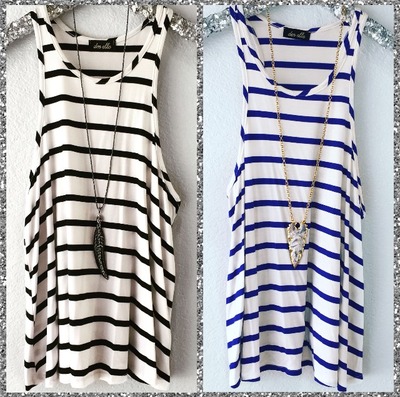 Striped Racerback Tank