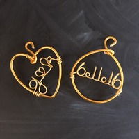 Wedding Dress Hanger Charm - Thumbnail 1