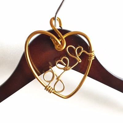 Wedding Dress Hanger Charm