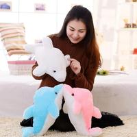 Cute Colorful Dolphin Luminous Pillow Music Pillow Doll Best Gift - Thumbnail 4