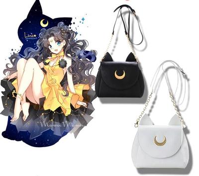 Sailor Moon Luna/Artemis Shoulder Bag