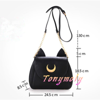 Sailor Moon Luna/Artemis Shoulder Bag - Thumbnail 3