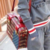 American Flag Messenger Bag - Thumbnail 2
