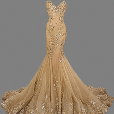 Country prom dresses,picture color trumpet/mermaid sweetheart organza prom dresses evening dresses 8707