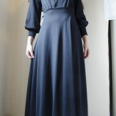 Empire black dress