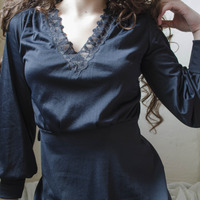 Empire Black dress - Thumbnail 4