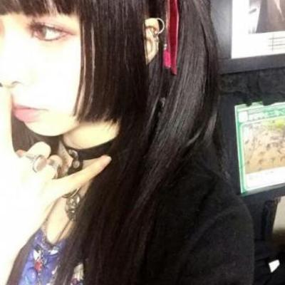 Love ring(black) choker