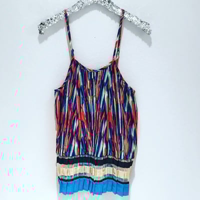 Fireworks pleated tank - Thumbnail 2