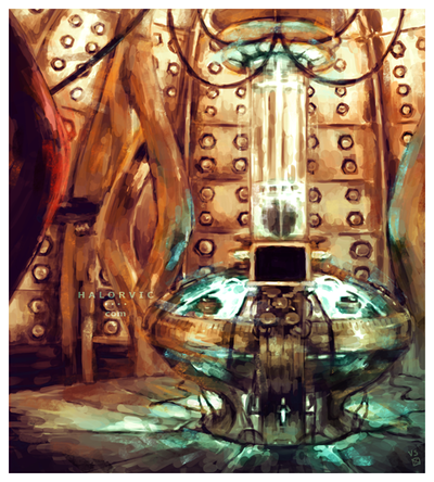 Inside the Blue Box (Print)