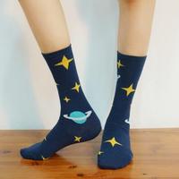 Harajuku Cosmic Planetary Ball Socks - Thumbnail 2