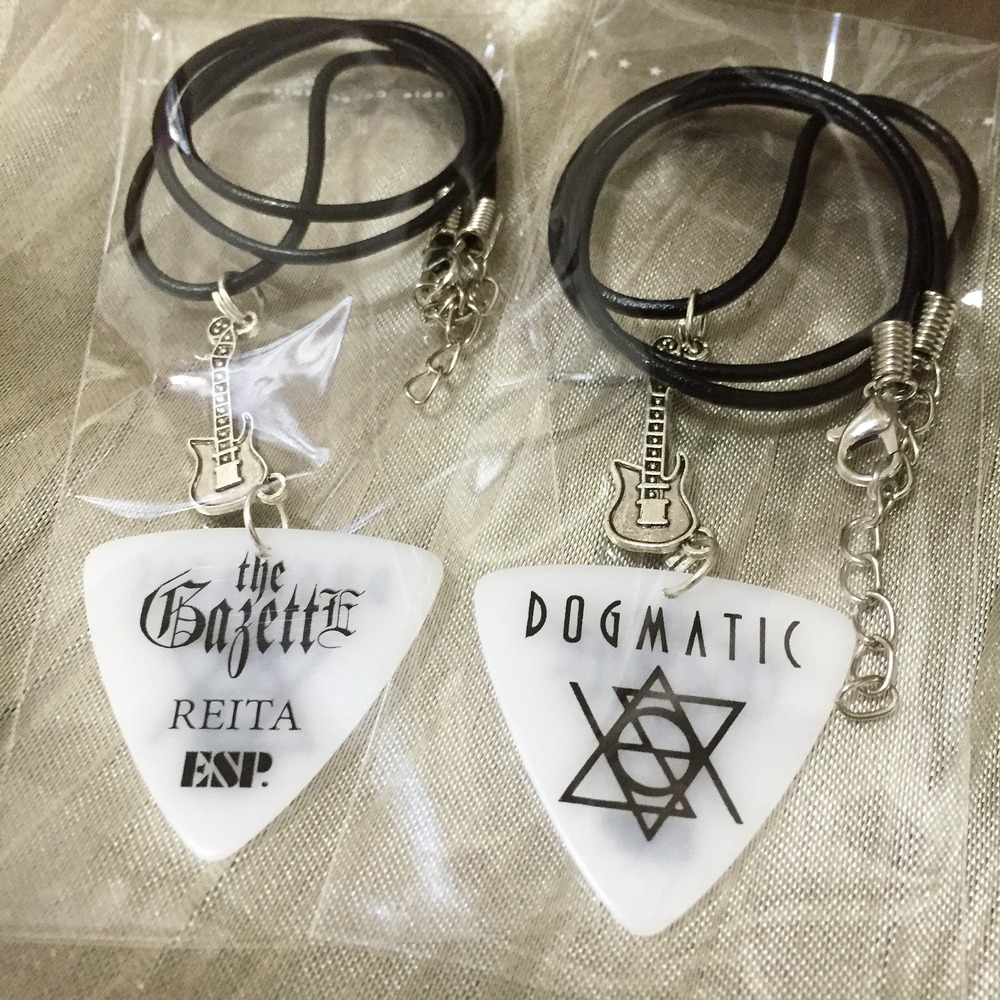 the GazettE Dogma Official Pick Necklaces · J-Rock Chibis Store