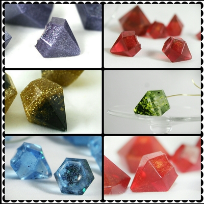 Vase decor, party favor, table confetti - small diamonds 6 colors to choose from