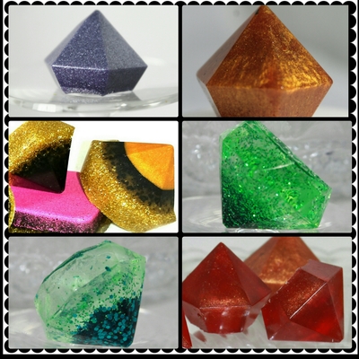 Vase decor, party favor, table confetti - large diamonds 6 colors to choose from