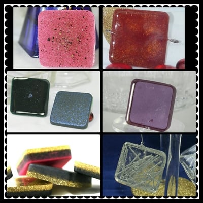 Square charm - 7 shade choices