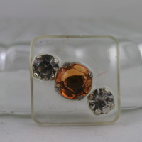 Jeweled Bling Square Charms  - 7 Styles - Thumbnail 4