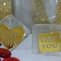 Gold Collection Square Charms - 10 Style Options - Thumbnail 1