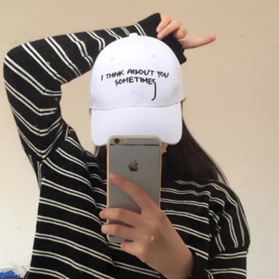 Have you ever think about me cap