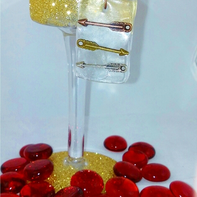 Gold collection "arrows!" necklace