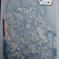 CREEPSHOW: THEY'RE CREEPING UP ON YOU pencil art - Thumbnail 2