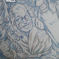 CREEPSHOW: THEY'RE CREEPING UP ON YOU pencil art - Thumbnail 1