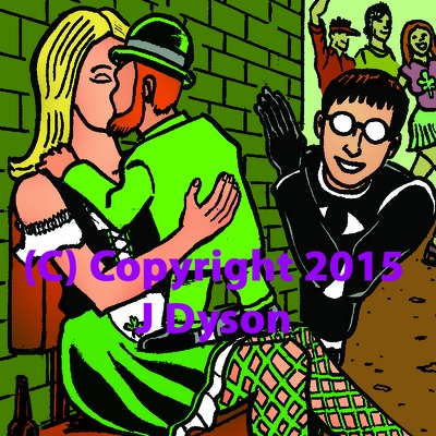 Mr. peepers postcard: lenny's kiss