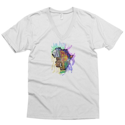 African queen v-neck