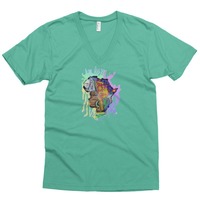 African queen v-neck - Thumbnail 7