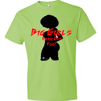 Big girls work out t-shirt - Thumbnail 10