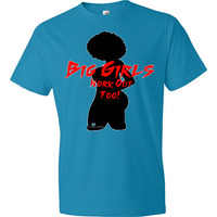 Big girls work out t-shirt - Thumbnail 12
