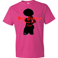 Big girls work out t-shirt - Thumbnail 15