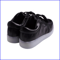 LIGHT UP SNEAKERS-BLACK - Thumbnail 1