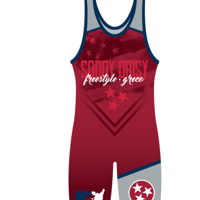 Soddy daisy freestyle/greco red singlet