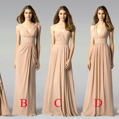 Multi styles floor length bridesmaid dresses pst0250