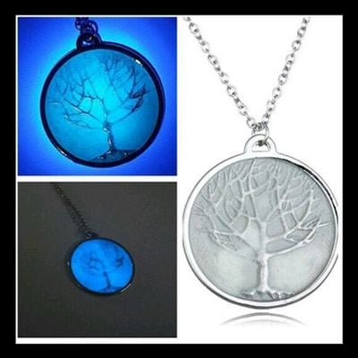 Celtic Tree of Life Luminescent Pendant
