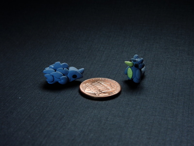 Mini Pokemon #111,112