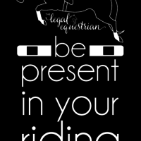 "Be Present In Your Riding" Tee - Thumbnail 1