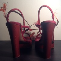 Marc Jacobs Suede and Feather Heels - Thumbnail 1