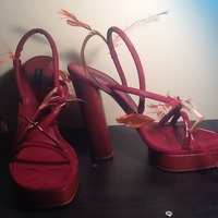 Marc Jacobs Suede and Feather Heels - Thumbnail 2