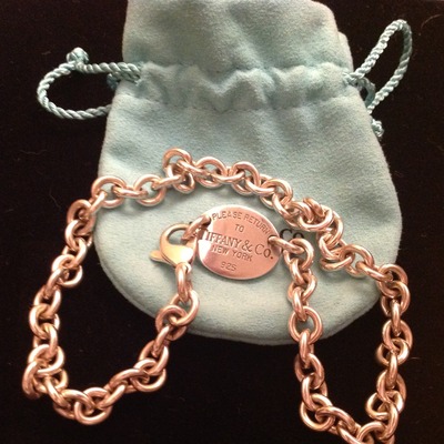 100% authentic return to tiffany choker