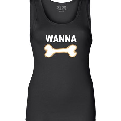 Wanna bone ladies tank # 9025