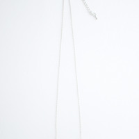 Metallic Glass Cotton Pearl Necklace NL1084 - Thumbnail 2