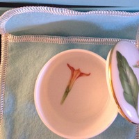 100% Authentic Tiffany & Co Hand Painted Porcelain Trinket  - Thumbnail 3