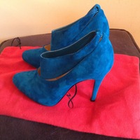 100% Authentic Brand New Christian Louboutin Miss Zorra Peacock - Thumbnail 4