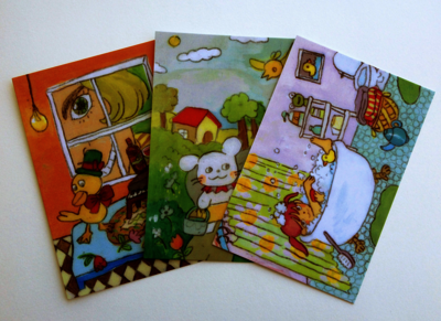 Set of 3 Postcards